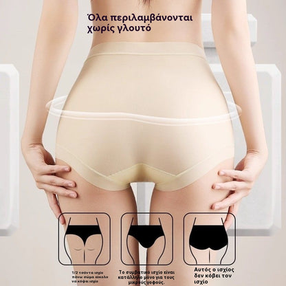 🔥🩲【Kupte 3 kusů, získejte 3 zdarma】(6 kusů) Poslední den - sleva 50 % - Antibakteriální spodní prádlo s vysokým pasem pro kontrolu břišního tuku