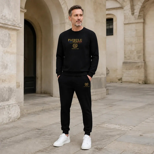 🔥 Conjunto de ropa deportiva casual de otoño para hombre – novedad 👕👖【Sudadera + pantalón】