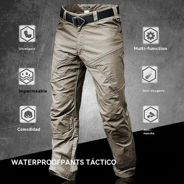 🔥【Oferta especial de temporada -50%】Pantalones tácticos militares para hombre, resistentes al viento y al agua, de alta calidad y mejorados.