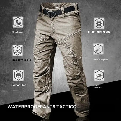 🔥【Oferta especial de temporada -50%】Pantalones tácticos militares para hombre, resistentes al viento y al agua, de alta calidad y mejorados.