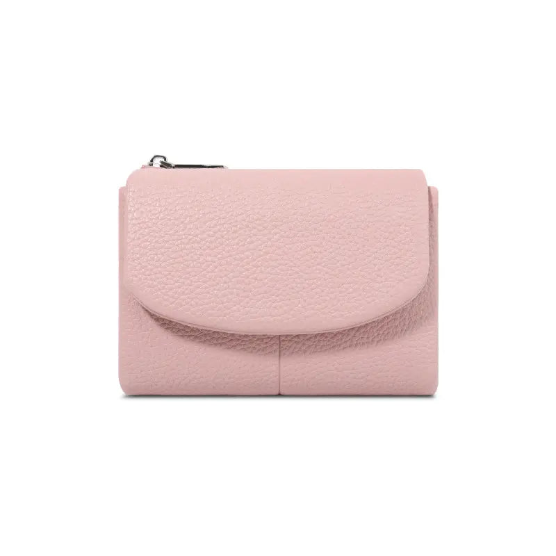 👝Cartera unisex RFID Pebble de piel auténtica