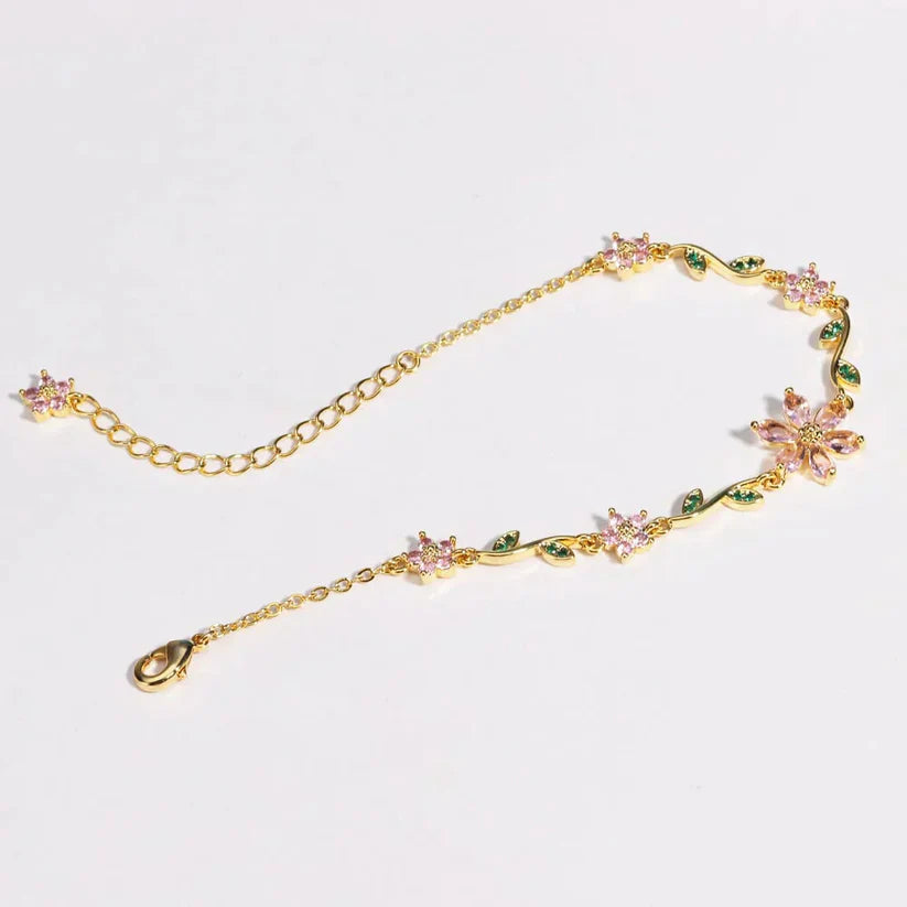 📢📢【Kup 1, otrzymaj 1 gratis】 🔥Nowość na rok 2026🔥: 🌼Bransoletka z kwiatami (idealna na prezent)