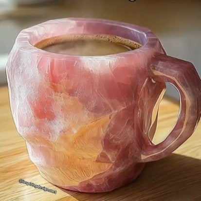 🥰【Reducere limitată în timp】☕ceașcă de cafea cristal mineral