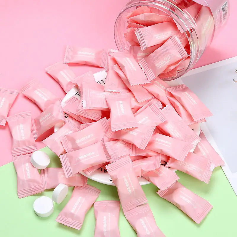 【100 piezas】toallas desechables, toallas faciales comprimidas portátiles