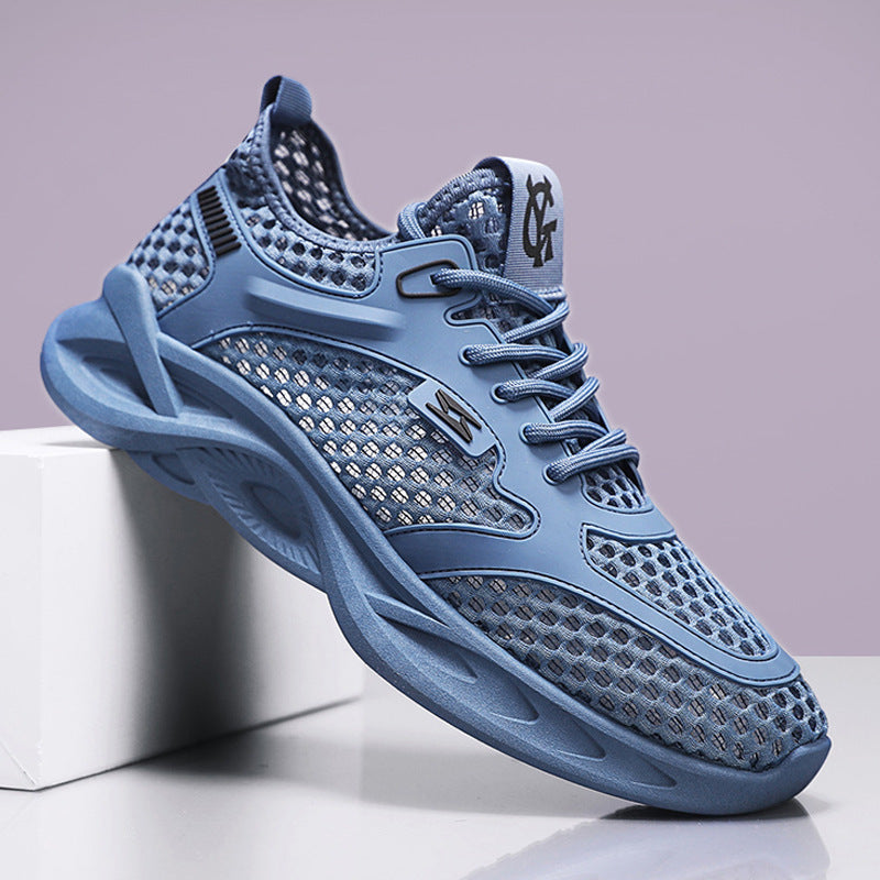 【45%OFF】🎉【39-44】Pantofi sport cu talpă moale, respirabili, din plasă, pentru bărbați, vară 2025