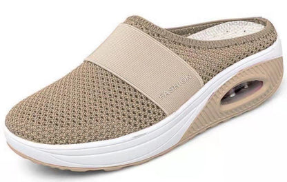 【35-43】Zapatillas 2026 de malla hueca con amortiguación de aire y alta elasticidad para caminar sin cansar