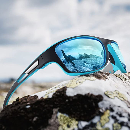 🕶Europejskie i amerykańskie okulary przeciwsłoneczne sportowe, ⚡prawdziwe kolory, ⚡wyraźna widoczność. Spolaryzowane światło noktowizyjne można stosować podczas jazdy na rowerze, wędkowania, podróży i aktywności na świeżym powietrzu