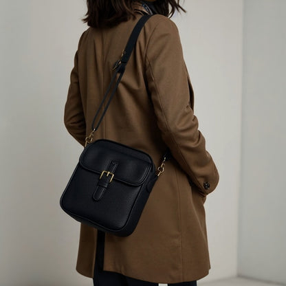 🏆【🔥Žhavý prodej】👜Nová kožená retro ležérní univerzální malá kabelka přes rameno/crossbody