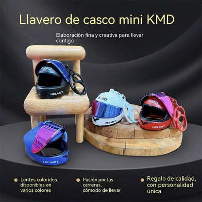 ¡Compra 1 y llévate 1 gratis 🔥🔥 Divertido llavero con forma de mini casco de motocicleta.