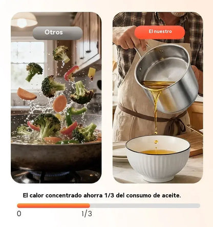 🔥¡Último día de oferta especial, ahorra un 49% 🎁 Freidora multifuncional de acero inoxidable 304