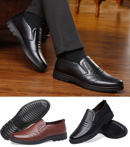 🏆 -55% OFF👞【39-44】2025 Muške ležerne sportske cipele, prava koža, mekani potplat, neklizajuće, prozračne