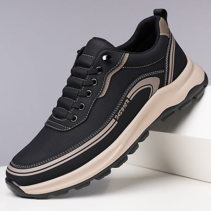 👞 [39-45]Športni čevlji iz usnja, odpornega na vodo in umazanijo, z mehkimi podplati za maksimalno udobje