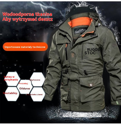 🔥【M-4XL】Męska wodoodporna i wiatroszczelna kurtka, jesień 2025
