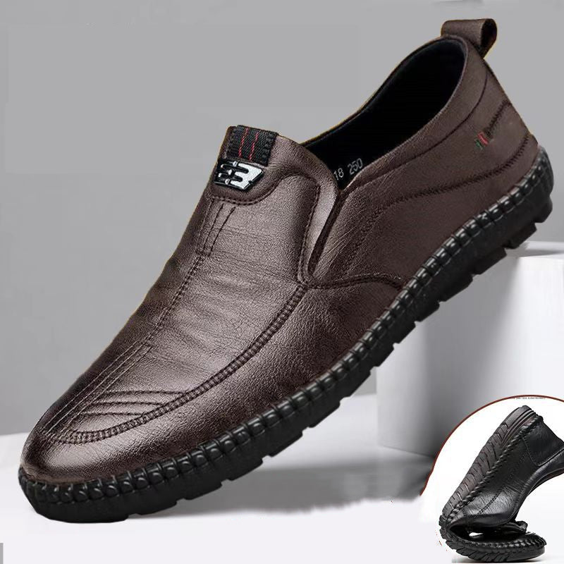 【🔥Veličine 39-44】👞 Nove britanske ležerne cipele s mekim potplatima ✅ Ručno izrađene od odabrane kože ✅ Otporne na habanje i prozračne