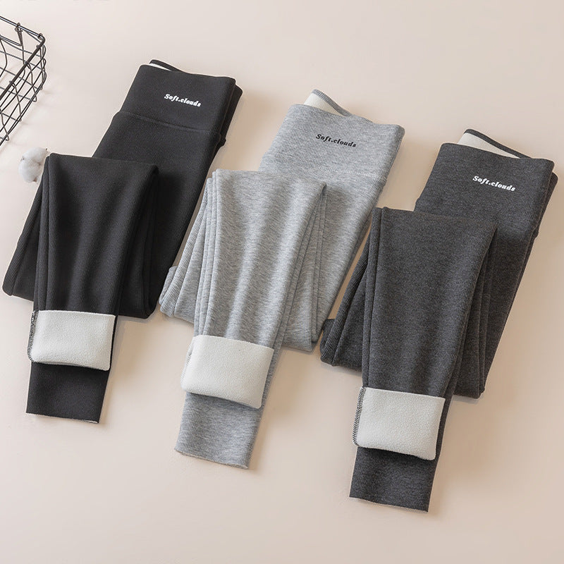 【🥶Kup 1, a 1 dostaniesz gratis】🔥【S-5XL】Nowe modne legginsy z wysokim stanem, ciepłe spodnie, spodnie bawełniane