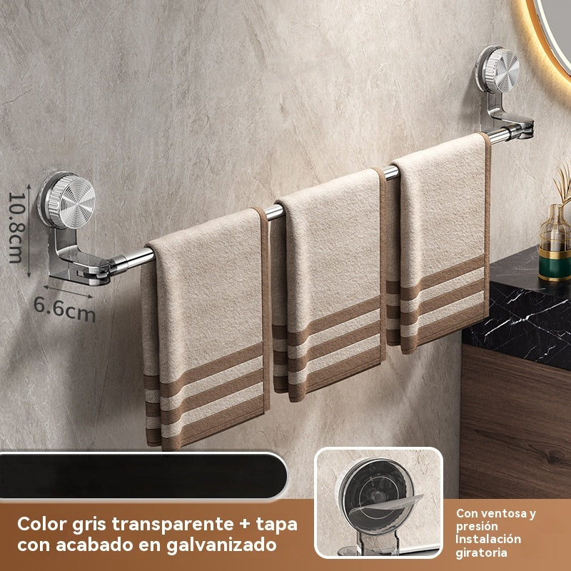 🎁【Dobírka】✨🚿Lehký a bezvrtací design – Výsuvný věšák na ručníky s přísavkou