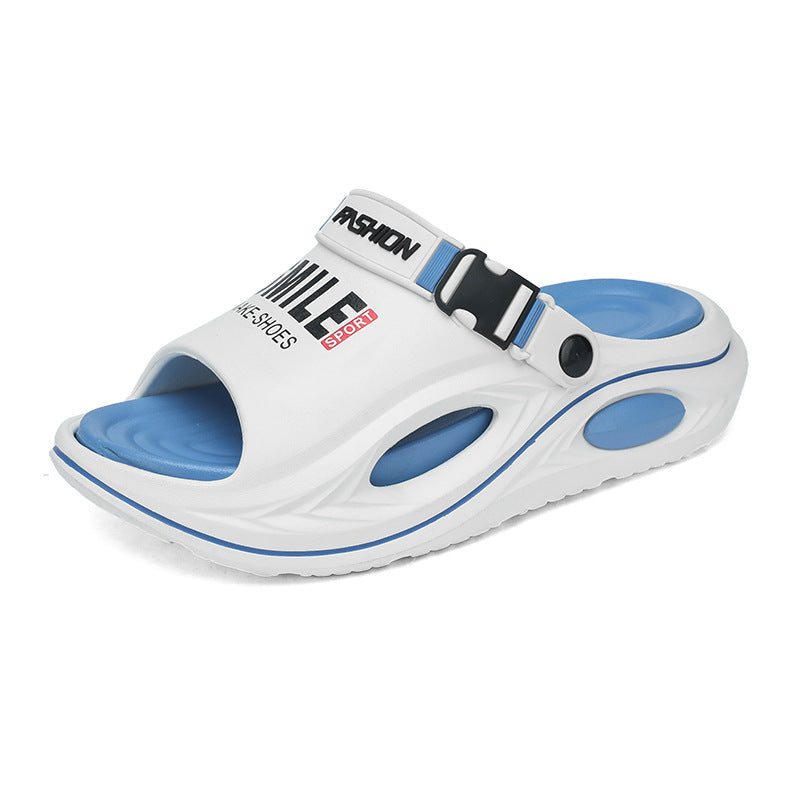 [38-45] Zapatos de playa con plataforma para hombre, sandalias deportivas informales, antideslizantes y resistentes al desgaste.