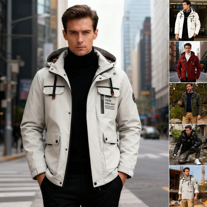 🔥【M~4XL】2025 Nova moška vodoodporna, vetrovno odporna jakna za plezanje na prostem