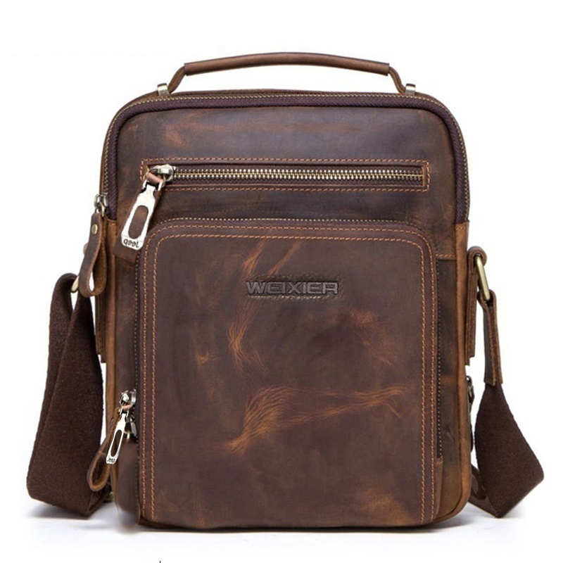 🎉👜【Nuevo producto🔥】【Existencias limitadas】Bolso de hombro para hombre de piel auténtica, estilo elegante y casual-formal