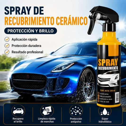 🚗Spray de recubrimiento nanohidrofóbico para coches