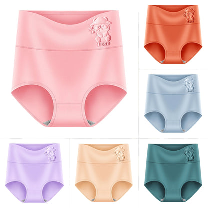 💖Poslední den sleva 50 % - 【Kupte 3, získejte 3 zdarma】✅【 45-90 kg】Nadzvednutí hýždí s vysokým pasem z vysoce kvalitní bavlny✨️