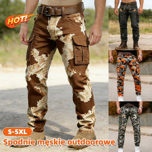⏳OSTATNI DZIEŃ WYPRZEDAŻY -- 50% ZNIŻKI 🔥Męskie spodnie taktyczne wojskowe, wiatroszczelne i ocieplane.
