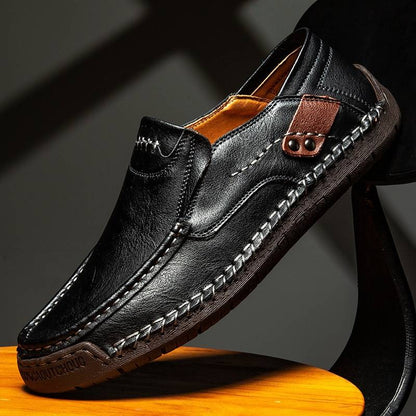 👞50% zľava🔥【38-48】Ručne vyrobené mokasíny z pravej kože ✅️Platba na dobierku