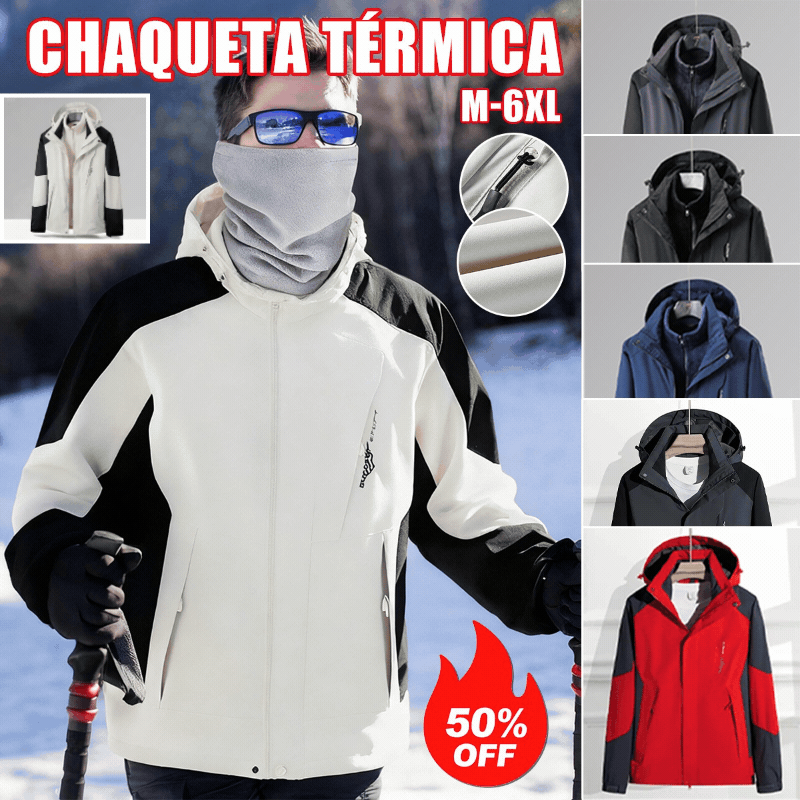 🔥【L-6XL】Nueva chaqueta de senderismo 2026: Impermeable y cortavientos – Unisex