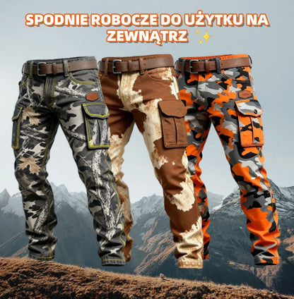 ⏳OSTATNI DZIEŃ WYPRZEDAŻY -- 50% ZNIŻKI 🔥Męskie spodnie taktyczne wojskowe, wiatroszczelne i ocieplane.