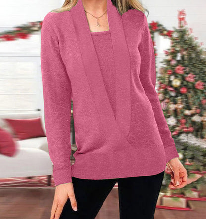 【Časovo obmedzená zľava】🔥【S-3XL】Nový dámsky módny a elegantný pletený sveter jeseň/zima 2025