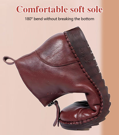 🔥【Vremenski ograničena ponuda】🔥【Veličine 35-42】Ženske čizme za jesen/zimu, mekani potplat s patentnim zatvaračem, elegantne i udobne