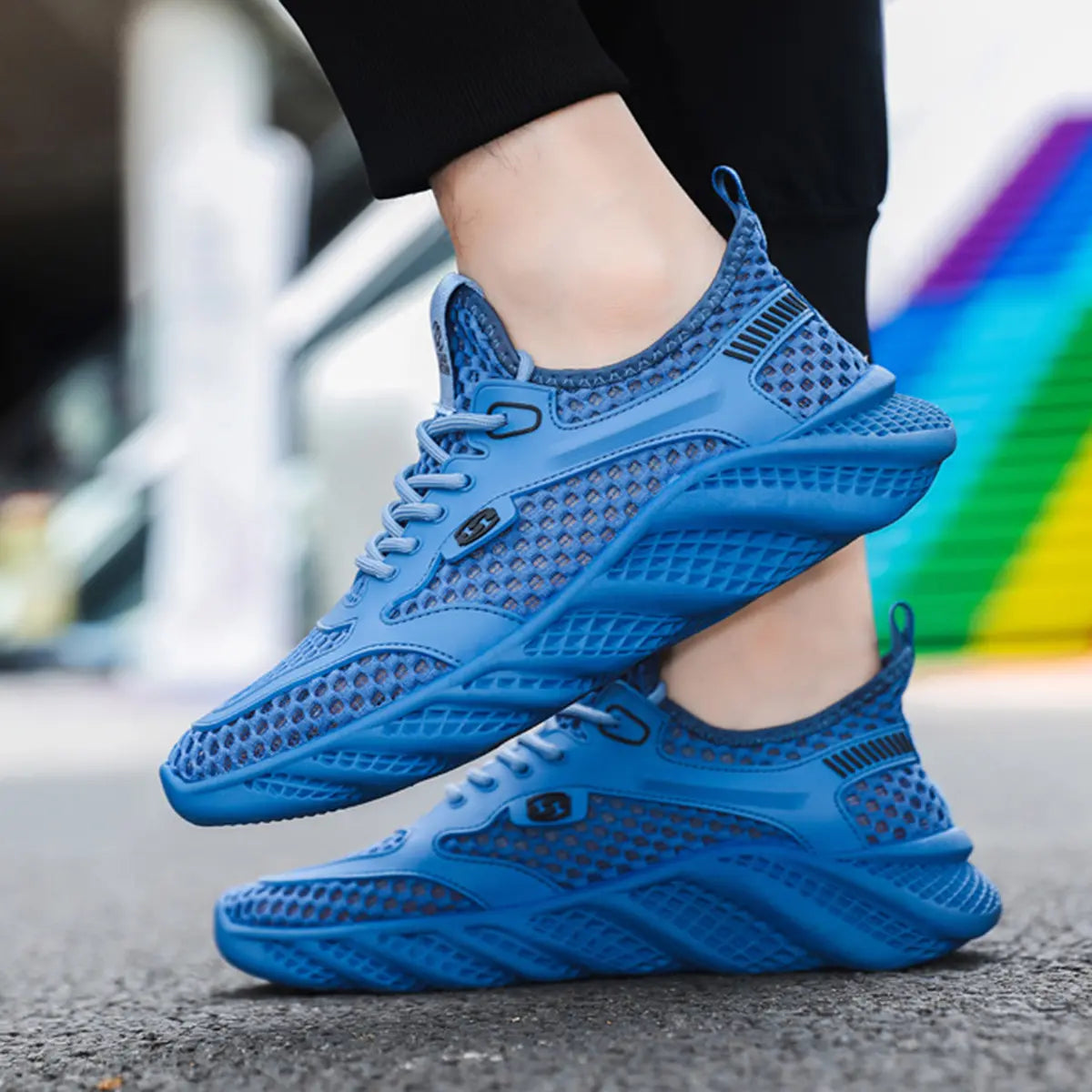 👟【39-45】Zapatillas deportivas casuales de malla transpirable de verano 2026 para hombre