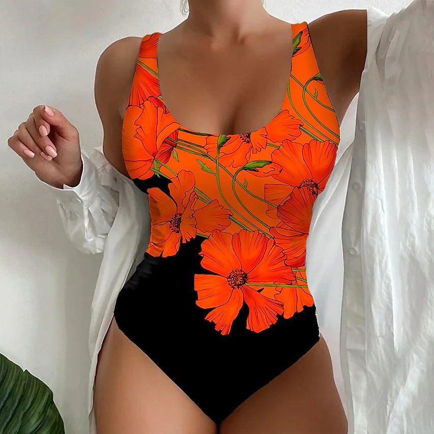 🥰【Zadnji dan – 50% popusta】👙【M~8XL】Seksi jednodijelni kupaći kostim s prugastim uzorkom
