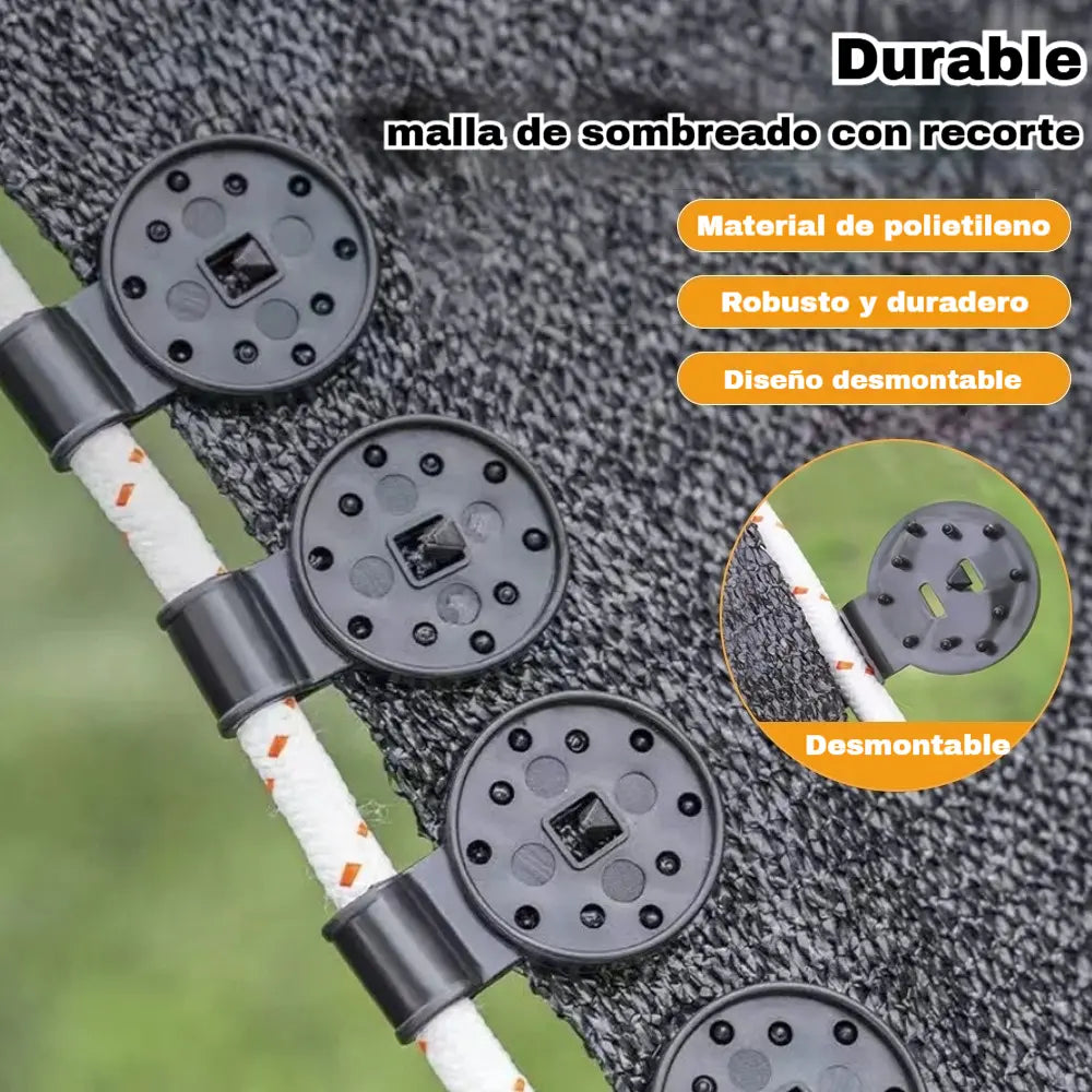 【Compre 25 y obtenga 25 gratis】Soporte de fijación de red para dosel