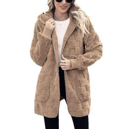 ☃️❄️【S-5XL】🌸Novost za zimsko sezono: ženska casual jakna s kariranim flisom