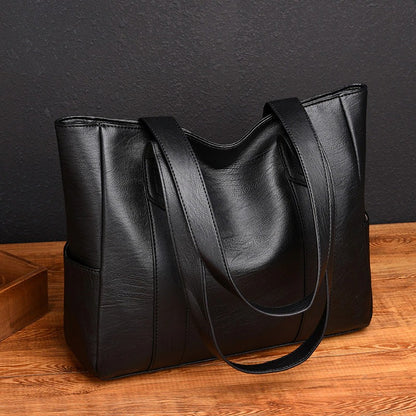 ✨👜【Reducere 50%】【Capacitate mare】Geantă de umăr pentru femei din piele moale, nouă din 2025.
