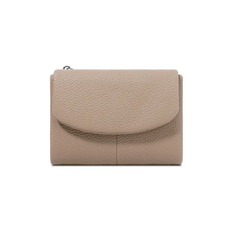 👝Cartera unisex RFID Pebble de piel auténtica