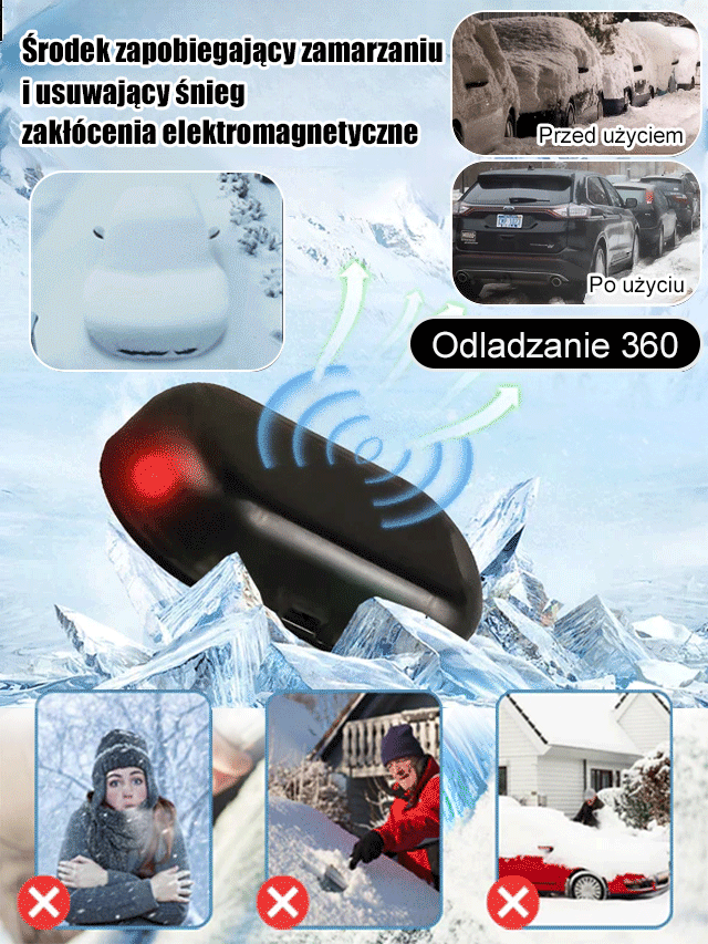 🚗🚗【Kup 1, a drugi dostaniesz gratis】⛄Narzędzia do odśnieżania samochodów, specjalistyczne narzędzia do usuwania lodu i topienia śniegu z szyb