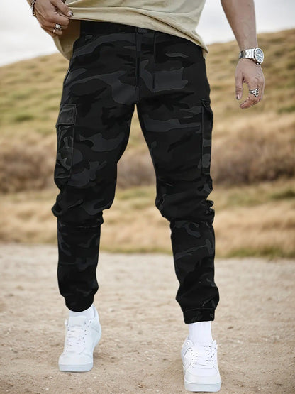 🛠️ ZĽAVA 60% 👖 Odolné taktické pracovné nohavice – zmes nylonu a bavlny, mnoho funkčných vreciek, ideálne pre prácu vonku 🌲