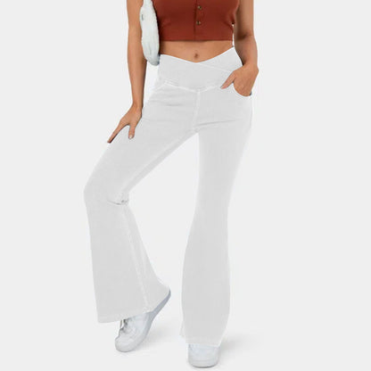 👖【XS-4XL】Traperice visokog struka, uskog kroja i zvonastog kroja koje podižu bokove
