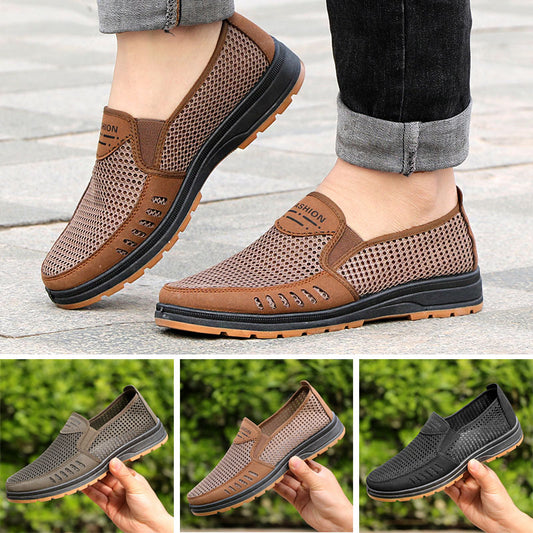 🔥【Veličine 39-44】Nove muške udobne neklizajuće mrežaste prozračne casual cipele