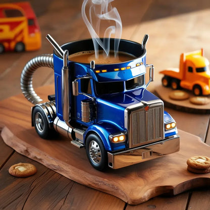 🚛【Zniżka ograniczona czasowo】Ręcznie robiony kubek do kawy w kształcie ciężarówki
