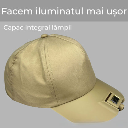 🧢🌙🔦50% de descuento🔥Cubierta de lámpara LED inteligente integrada, luz de pesca nocturna al aire libre, fácil de cargar y batería de larga duración