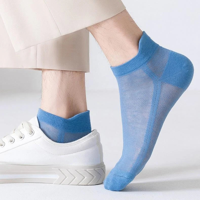 🔥【Cumpără 10 primești 10 gratis】🔥Șosete deodorante antibacteriene respirabile de afaceri pentru bărbați [10/20/30 perechi]