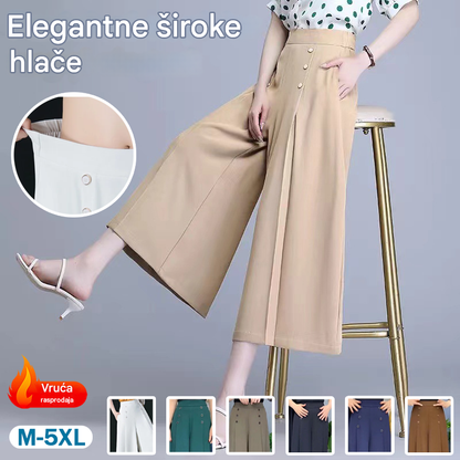 💖【M-5XL】Modna ženska suknja širokih nogavica s visokim strukom