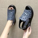 🔥👡【Veličine 35-42】Nove ženske retro sandale s mekim potplatom, udobne i izdubljene, lako se kombiniraju s hlačama i suknjama