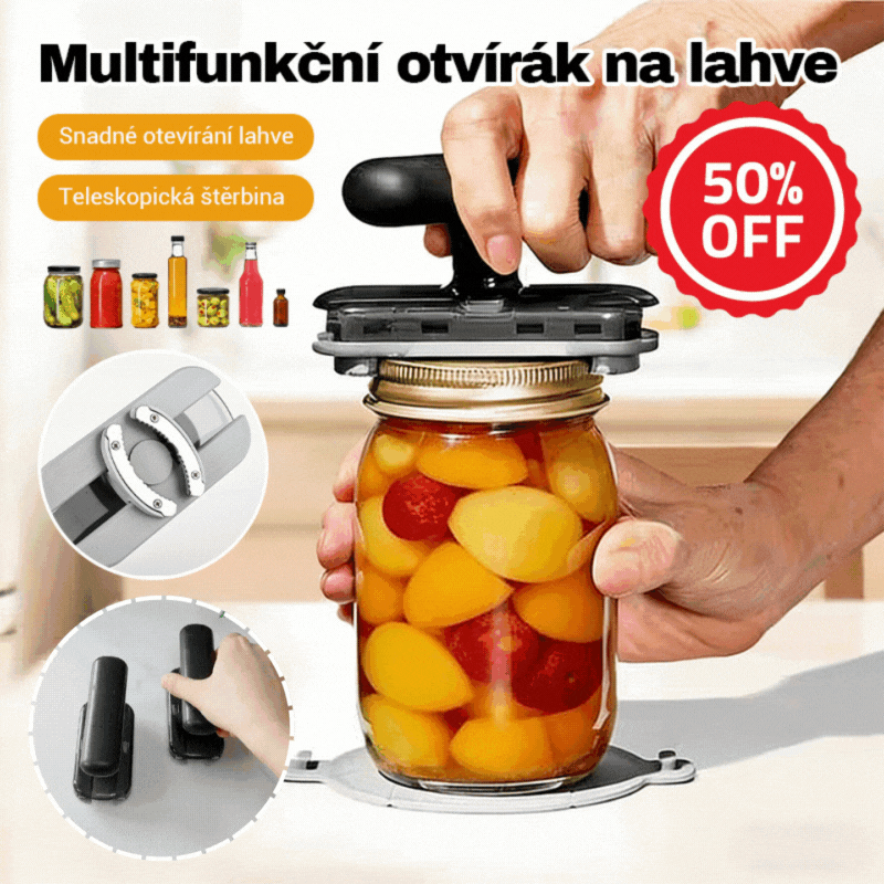 🔥【Kupte 1, dostanete 1 zdarma】🌟 Otvárač na konzervy šetriaci prácu