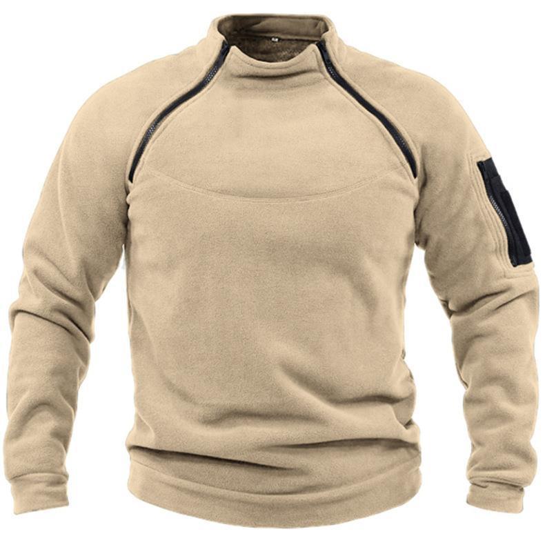 🔥📢【S-4XL】Nueva chaqueta de capa base con forro polar para hombre (colección 2026) – Cálida y moderna, diseño básico pero elegante