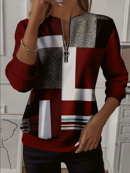 🔥【S-3XL】2026 Mikina s dlouhým rukávem a raglánovým potiskem