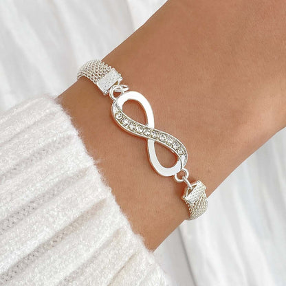 【🎁Kupite 1, dobite 1 gratis】✨Srebrna zapestnica 925 za ženske